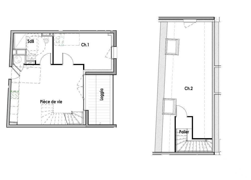 Vente Appartement 3 pièces