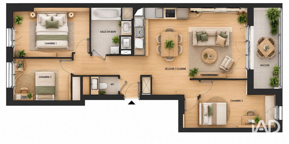 Vente Appartement Vente Appartement 4 pièces Bussy-saint-georges