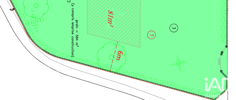 Vente Terrain Vente Terrain à bâtir 584 m&sup2; Limeil-brévannes