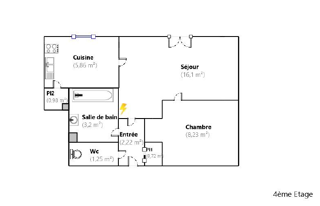  Appartement à vendre 2 pièces 39 m²
