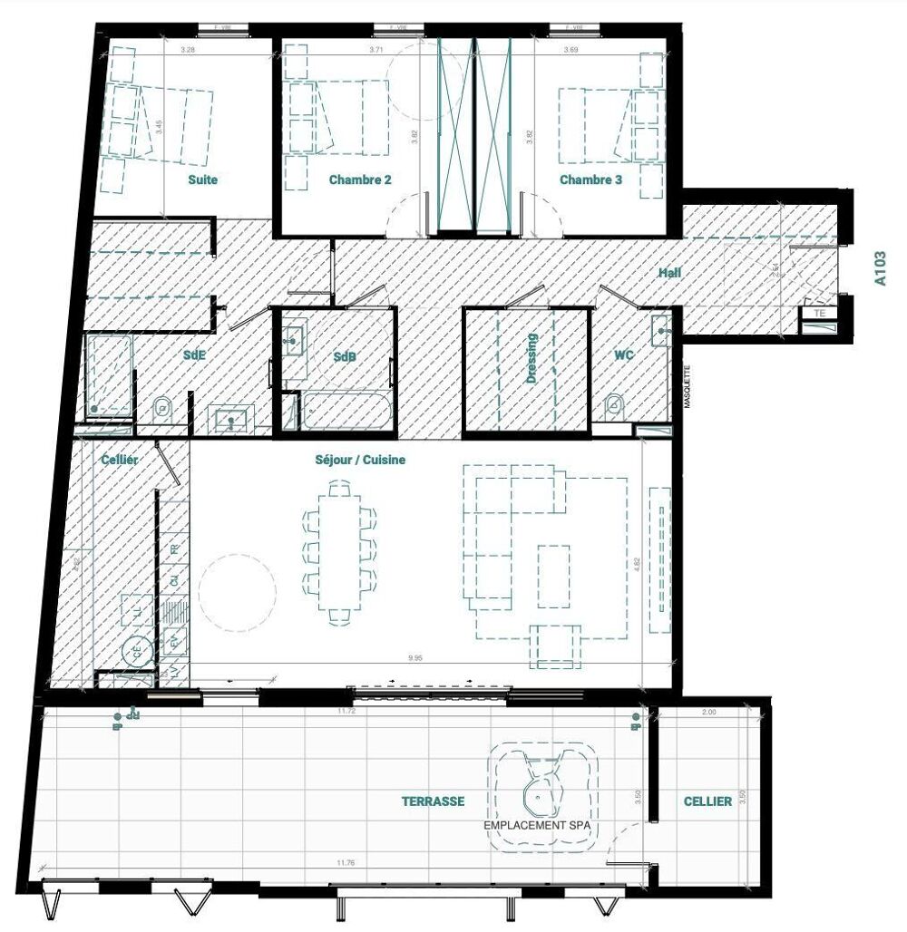 Vente Appartement 4 pièces