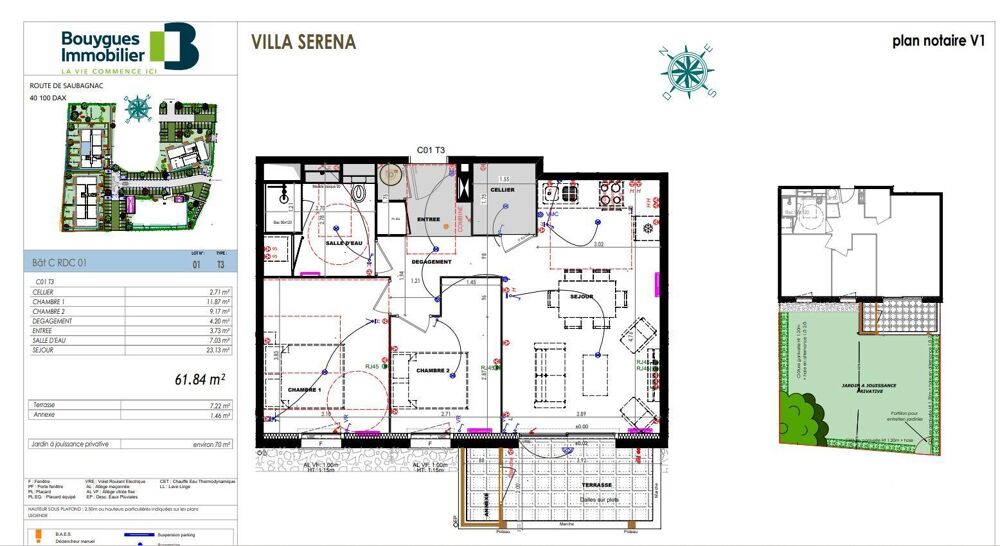 Vente Appartement Vente Appartement 3 pièces Dax