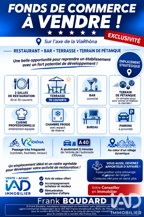 Vente Restaurant 198000 74270 Clarafond-arcine