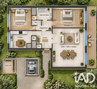  Appartement à vendre 3 pièces 85 m²