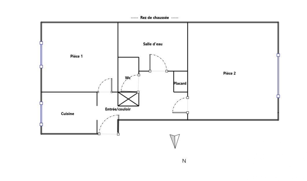 Vente Appartement 2 pièces