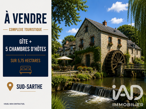 Vente Boutique/Local commercial 607 m&sup2; 703500 72540 Loué
