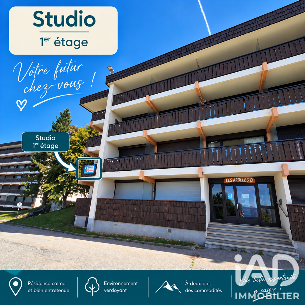 Vente Studio 1 pièce