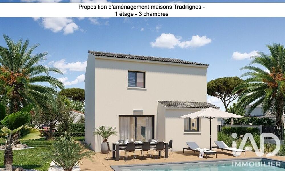Vente Terrain Vente Terrain à bâtir 340 m&sup2; Saint-mars-de-coutais