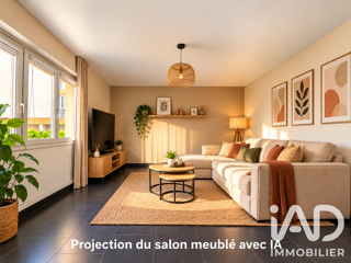  Appartement à vendre 3 pièces 59 m²
