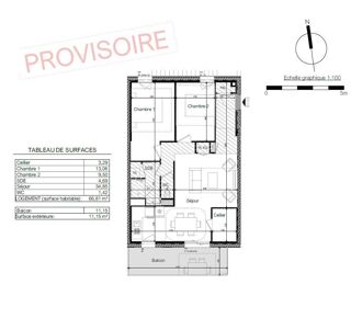  Appartement à vendre 3 pièces 67 m²