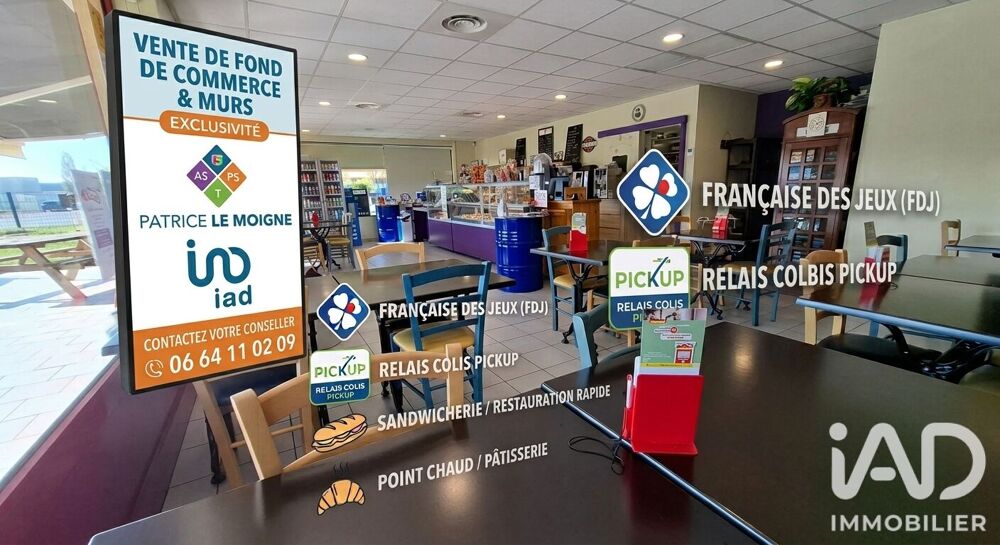   Vente Sandwicherie 120 m&sup2; 