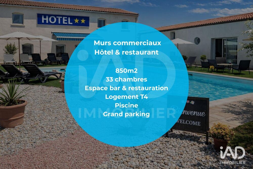   Vente Murs commerciaux 850 m&sup2; 