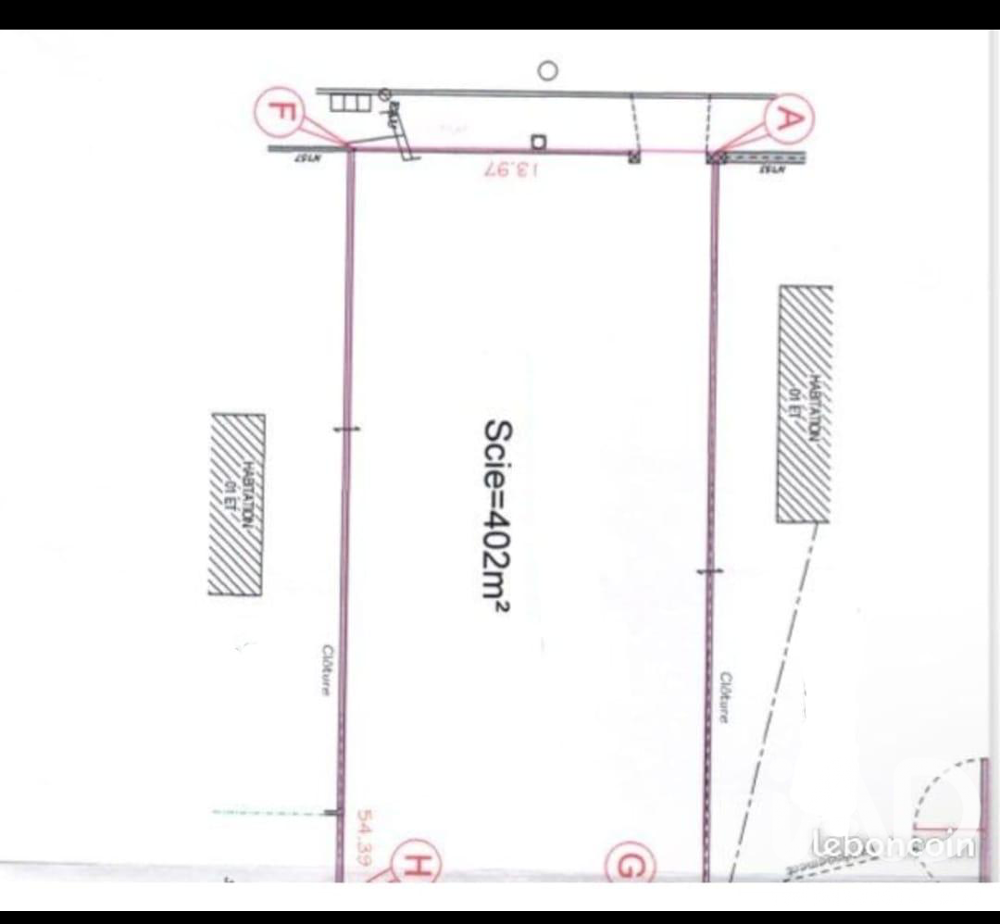 Vente Terrain Vente Terrain à bâtir 402 m&sup2; Sarcelles