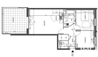  Appartement à vendre 3 pièces 64 m²