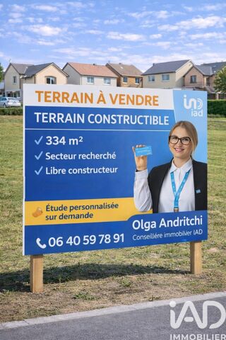  Terrain à vendre 334 m²