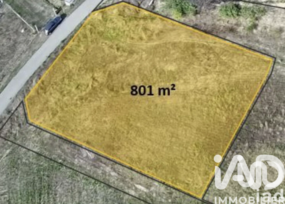 Vente Terrain Vente Terrain à bâtir 801 m&sup2; Beauzac