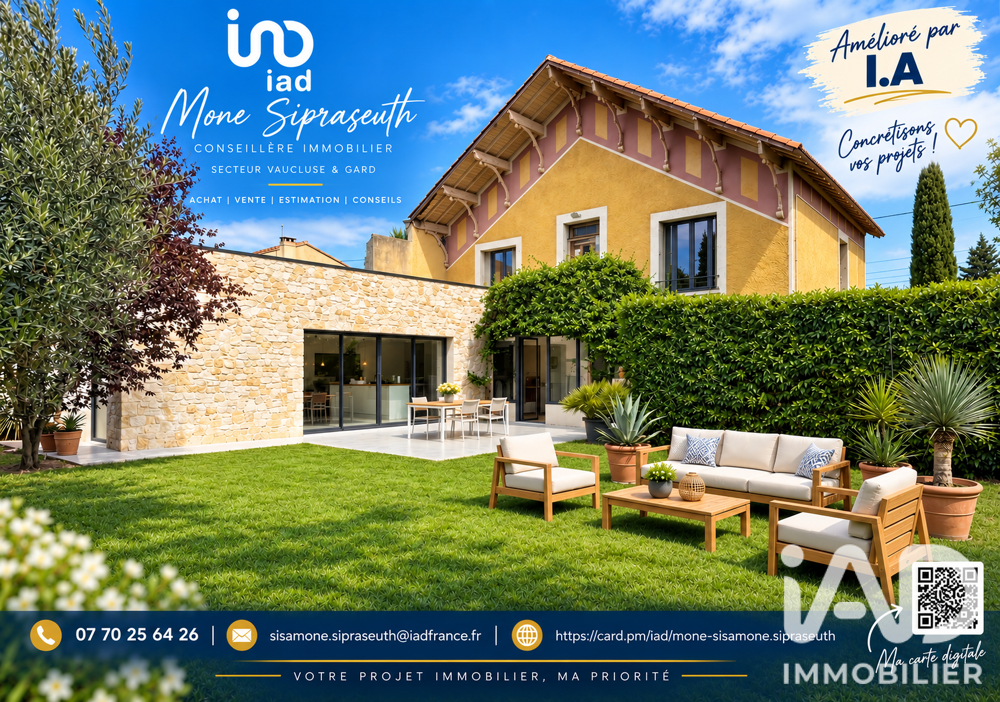 Vente Maison Vente Maison/villa 6 pièces Mazan