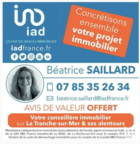 Vente Restaurant 53 m&sup2; 80000 85360 La tranche-sur-mer