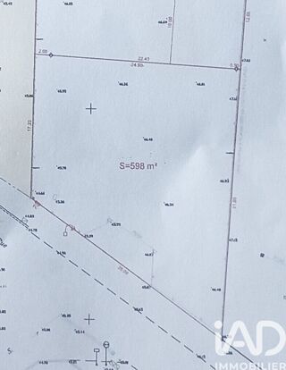  Terrain � vendre 598 m�