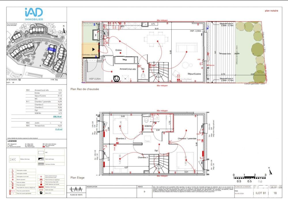 Vente Maison Vente Maison/villa 4 pièces Bayonne