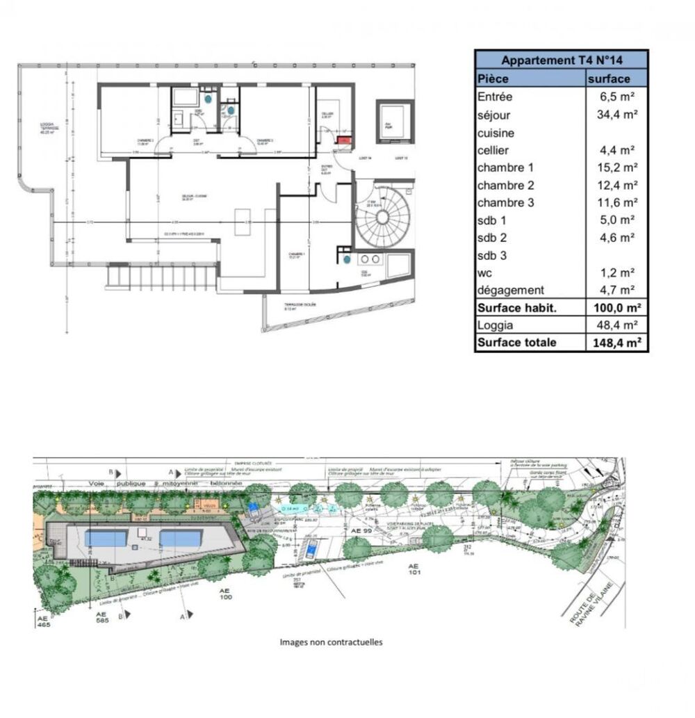 Vente Appartement 4 pièces