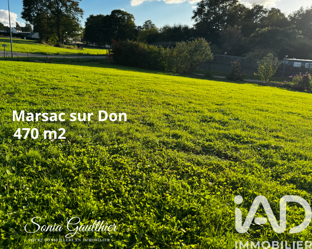 Vente Terrain Vente Terrain 470 m&sup2; Marsac-sur-don
