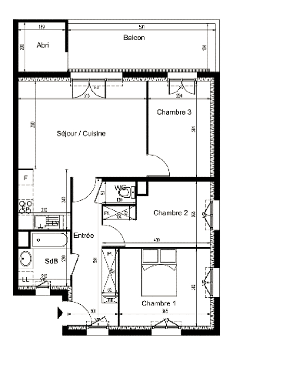 Location Appartement Appartement 4 pièces dans résidence de 2020 à Combs la Ville Combs la ville