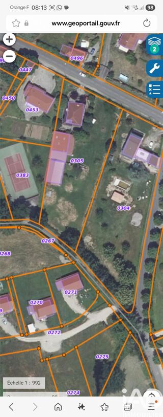  Terrain à vendre 800 m²