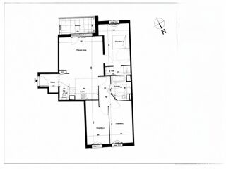  Appartement à vendre 4 pièces 79 m²