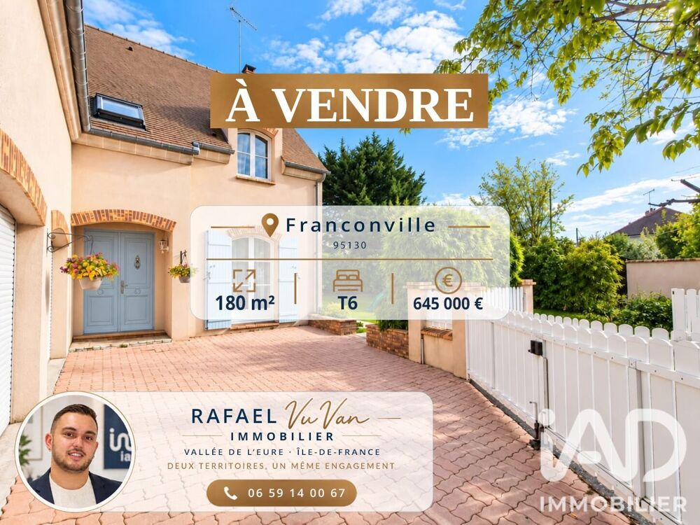 Vente Maison Vente Maison/villa 6 pièces Franconville