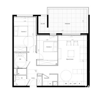  Appartement à vendre 3 pièces 71 m²