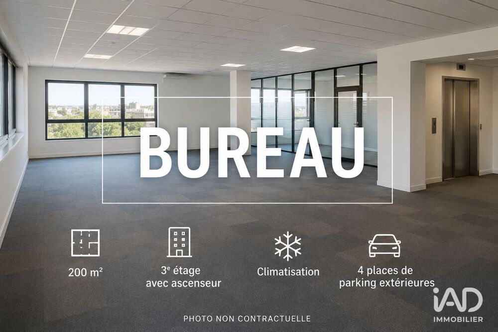   Location Bureaux 200 m&sup2; 