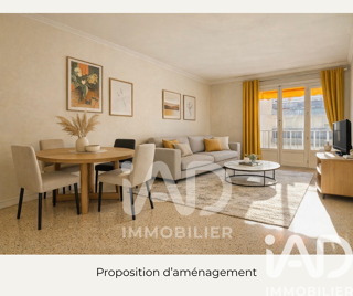  Appartement à vendre 3 pièces 60 m²