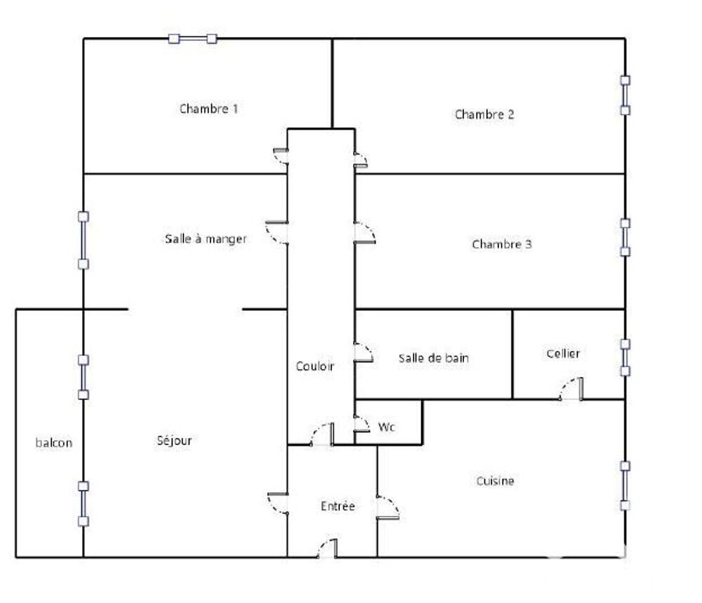 Vente Appartement 5 pièces