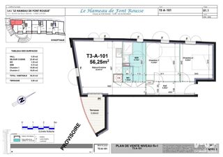  Appartement à vendre 3 pièces 56 m²