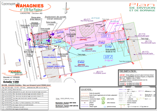 Vente Terrain Vente Terrain à bâtir 562 m&sup2; Wahagnies