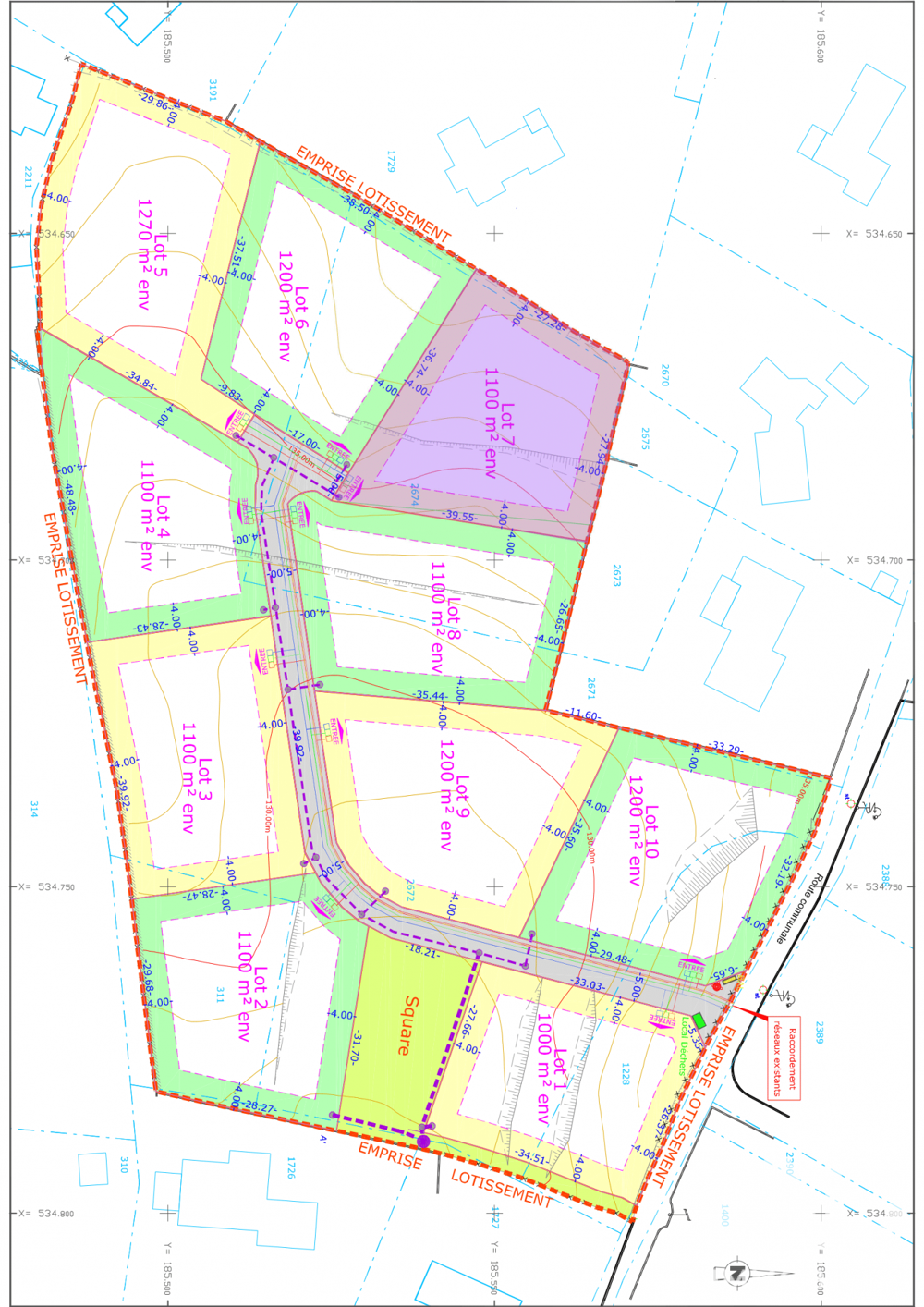 Vente Terrain Vente Terrain 1 200 m&sup2; Afa