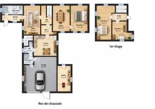  Maison à vendre 5 pièces 111 m²