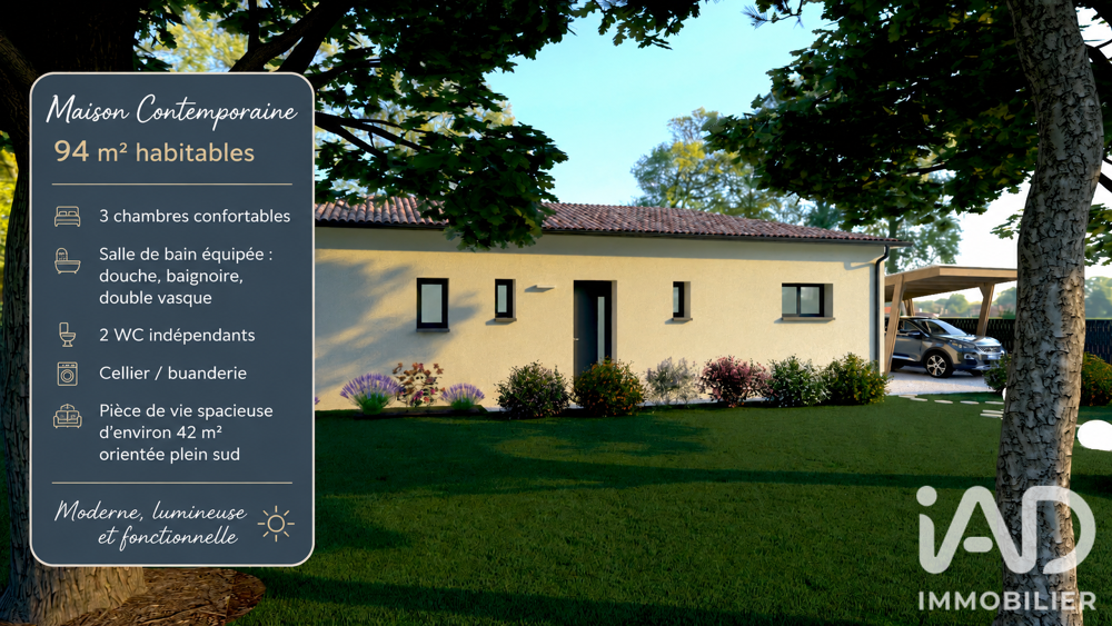 Vente Terrain Vente Terrain à bâtir 760 m&sup2; Martignas-sur-jalle
