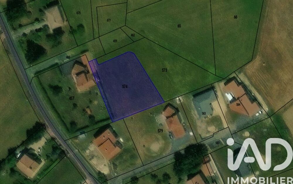 Vente Terrain Vente Terrain à bâtir 1 731 m&sup2; Saint-germain-laprade