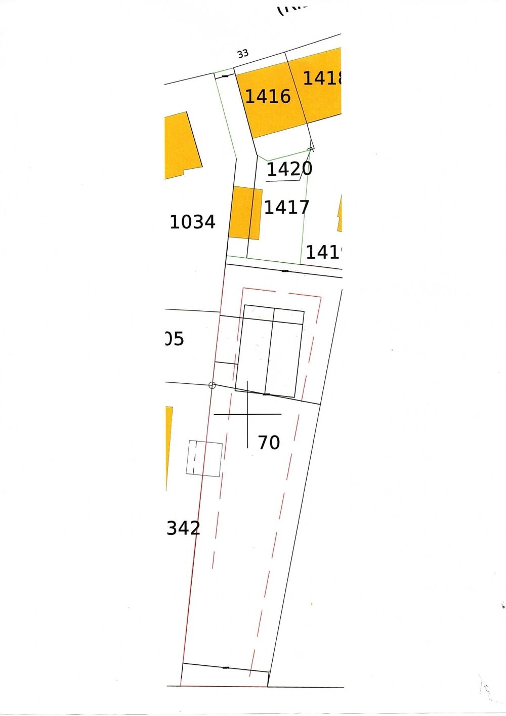 Vente Terrain Vente Terrain 950 m&sup2; Saint-germain-des-prés