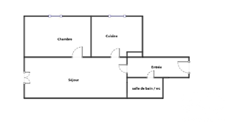  Appartement à vendre 2 pièces 42 m²