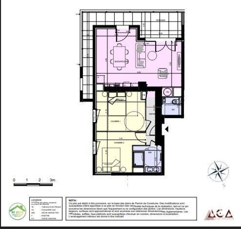 Vente Appartement 3 pièces