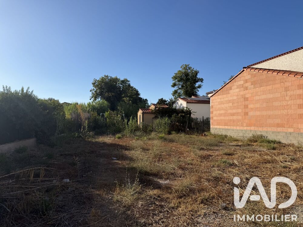 Vente Terrain Vente Terrain à bâtir 395 m&sup2; Pézilla-la-rivière