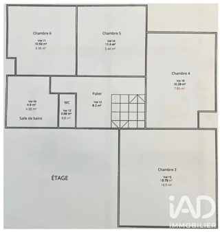  Maison à vendre 8 pièces 186 m²