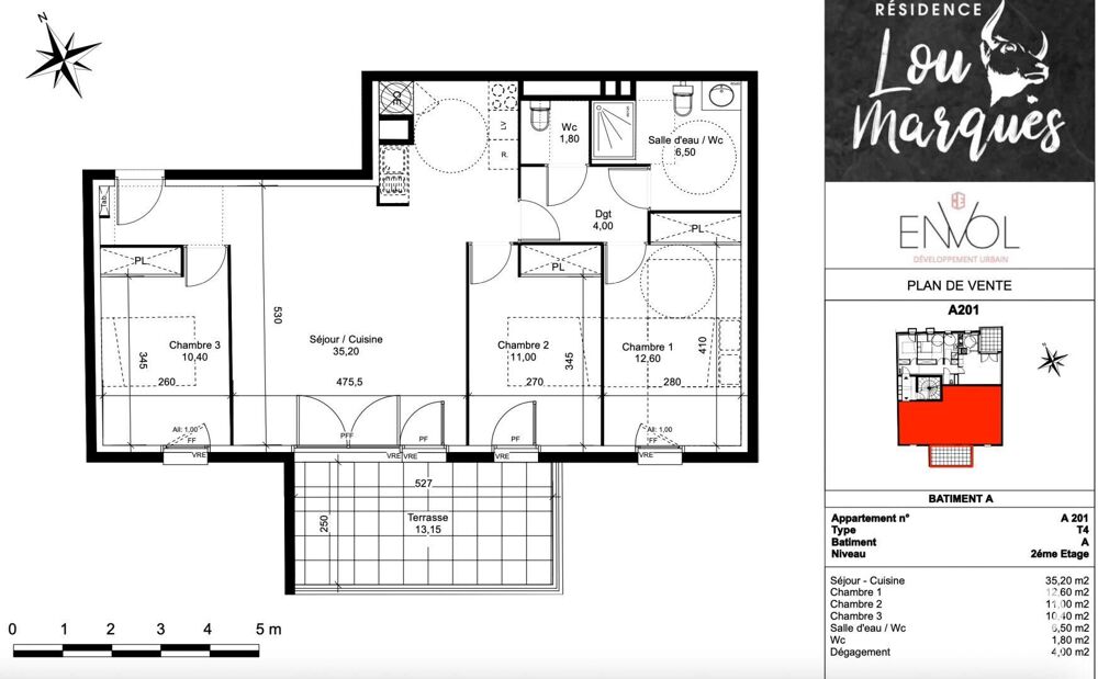 Vente Appartement Vente Appartement 4 pièces Vendargues