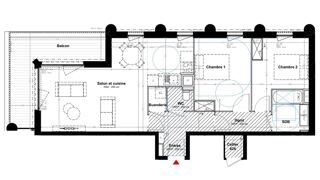  Appartement à vendre 3 pièces 70 m²