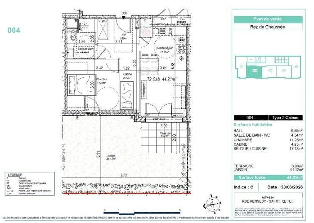 Vente Appartement 2 pièces