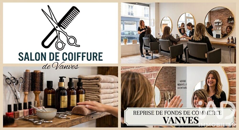   Vente Esthétique, Coiffure 42 m&sup2; 