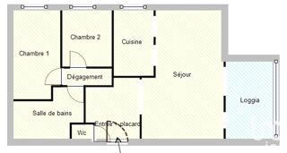  Appartement à vendre 3 pièces 86 m²
